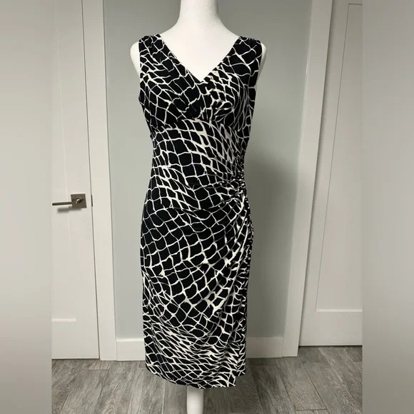 ralph lauren dresses black and white Black Occasion Gown